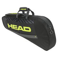 Head Base Racketbag S (3R) Black / Neon Yellow
